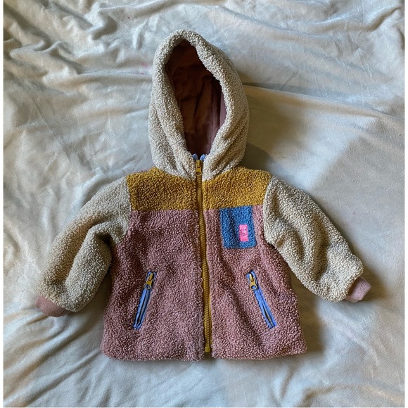 Colour Block Jacket 9-12M - Picture 2 of 4